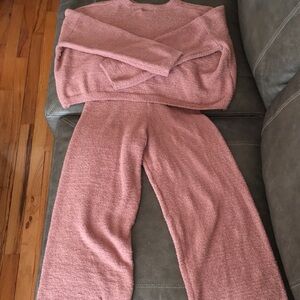 Very soft and cozy sweater set